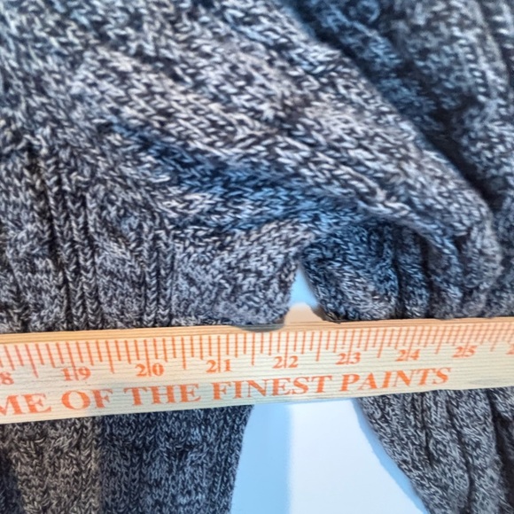 St. John’s Bay Gray Textured Knit Sweater Women’s Plus 3X - Picture 6 of 12